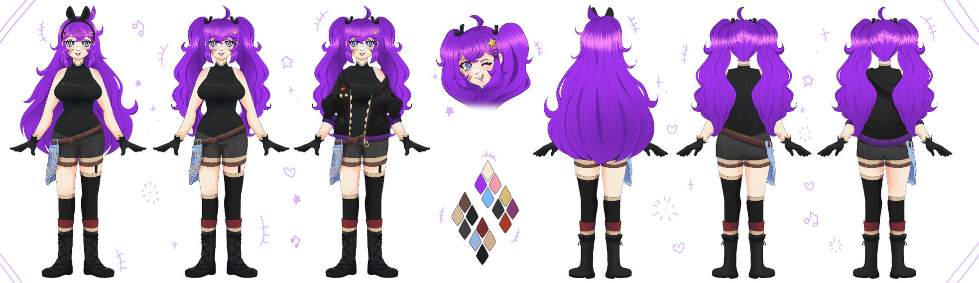 Kaayo Kumiko Reference Sheet